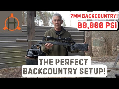 The PERFECT backcountry setup! Not your grand dad's rifle or caliber.