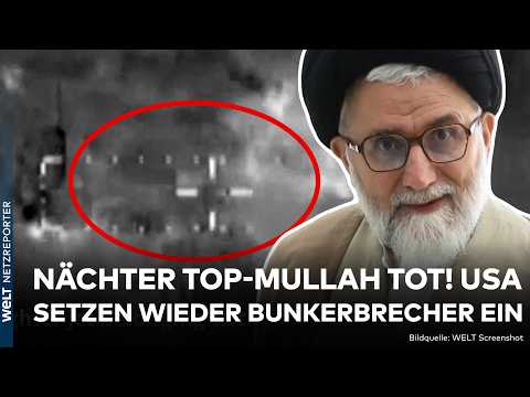 KRIEG GEGEN IRAN: Nächster Top-Mullah tot! USA machen mit Bunkerbrechern Jagd auf die Führungsriege