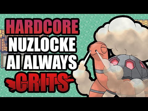 Pokémon Emerald Hardcore Nuzlocke - Enemy Always Lands A Critical Hit! (No items, no overleveling)
