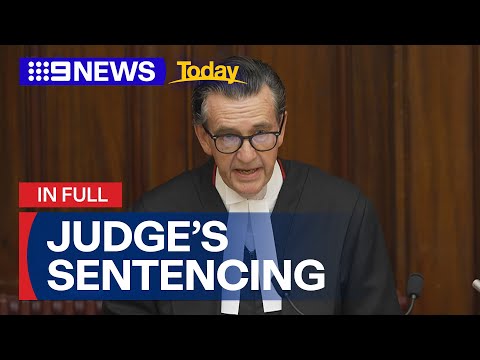 IN FULL: Judge hands down Erin Patterson’s sentence over deadly mushroom lunch | 9 News Australia