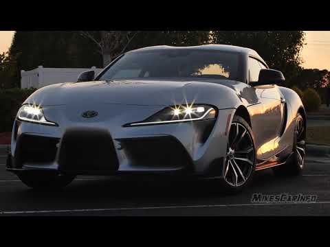 👉 AT NIGHT: Toyota GR SUPRA - Interior & Exterior Lighting Overview + Night Drive