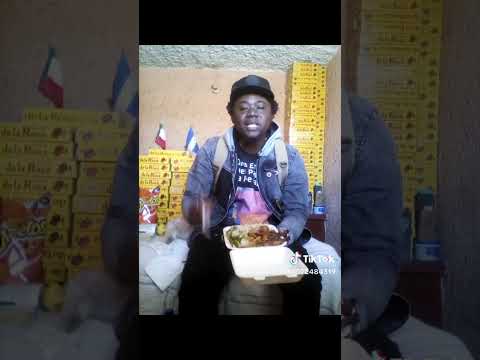 DEGUSTANDO UNA COMIDA BUFETE GRACIAS A DIOS POR LOS ALIMENTOS