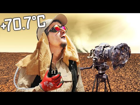 আমি বিশ্বের সবচেয়ে উষ্ণ স্থানে গিয়েছিলাম (৭০.৭°সে.) লুত মরুভূমি