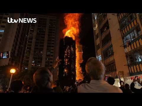 At least 44 dead and 279 missing in deadly Hong Kong fire | ITV News