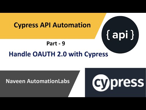#9: Handle OAuth 2.0 API Test using Cypress and Postman || RefreshToken