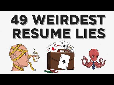 49 Weirdest Resume Lies People Told to Get a Job in the US