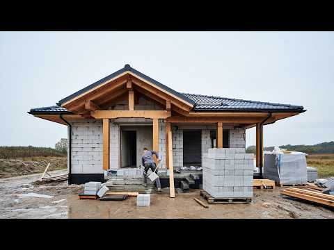 He Built a House Using Only Aerated Concrete