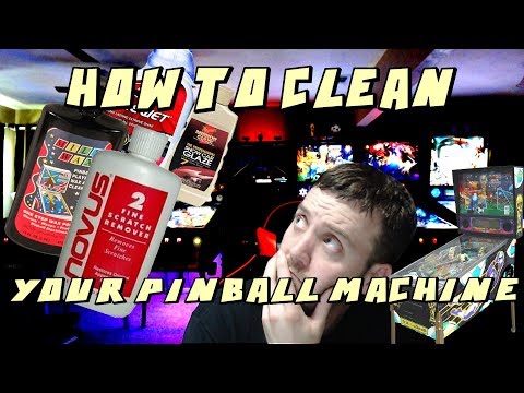 How To Clean and Wax Your Pinball Machine Playfield