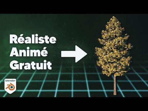 Faire un arbre réaliste sur Blender (sans Addons) !