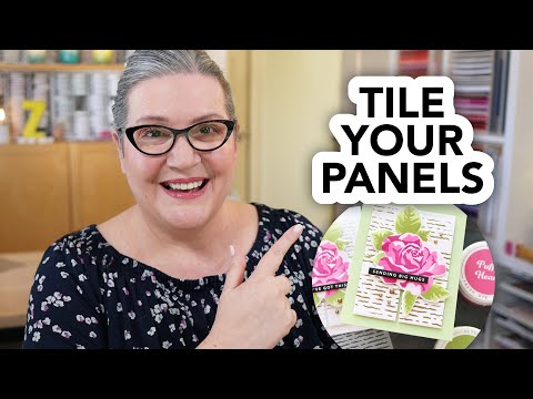 Tile your background panels for fun card designs (plus a must-try line-up tip!)