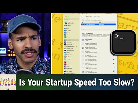Slow Mac Startup Speeds - Fixing macOS login sluggishness