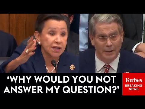 BREAKING NEWS: Nydia Velasquez Has Extremely Tense Interchange With Scott Bessent Over Trade Deals