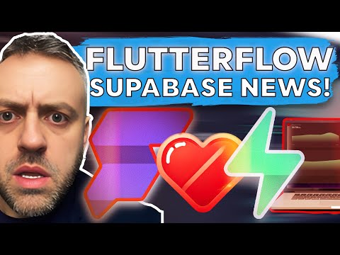 FlutterFlow JUST Gave Supabase SUPAPOWERS!