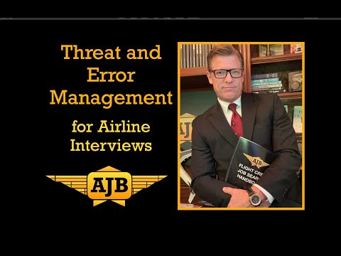 Threat and Error Management for Airline Interviews - AirJobBoss