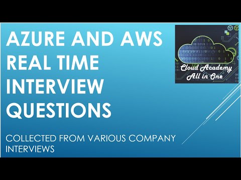 AWS  Azure  real time interview Questions and Answers - Part 3