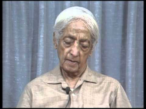 Why are you here? | J. Krishnamurti