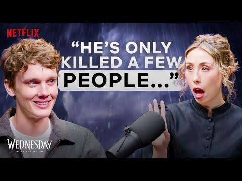 Hunter Doohan Peels Back Tyler’s Twisted Obsession | Wednesday Season 2 Official Woecast