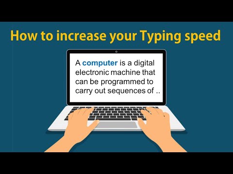How to increase your typing speed