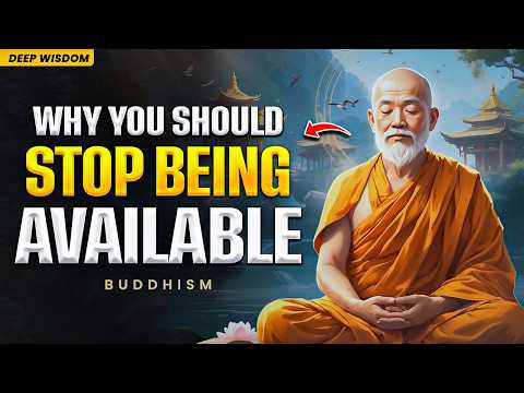 When You Stop Being Available, Everything Changes (Try This!) | Buddhism