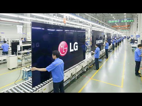 Inside LG’s 110-Inch OLED TV Megafactory – How Massive Screens Are Built Using $10B Technology