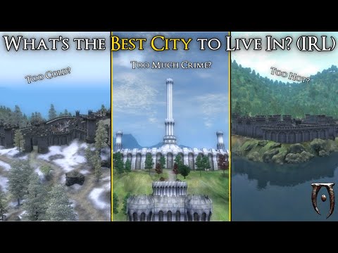 Ranking Oblivion's Cities on Which Ones I'd Like to Move To (In Real Life)