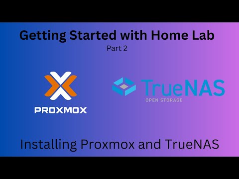 Installing Proxmox and Truenas