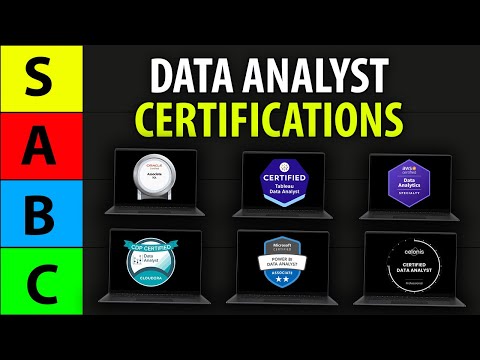Top 9 BEST Data Analyst Certifications (2025)