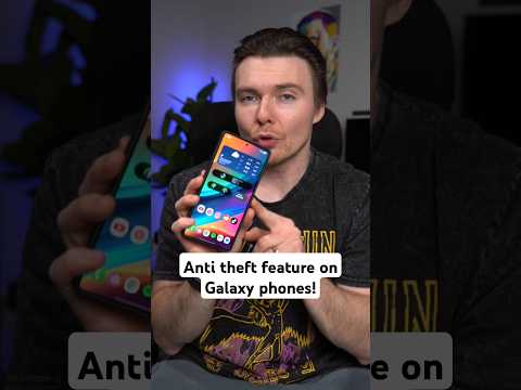 Anti theft feature on Galaxy phones!