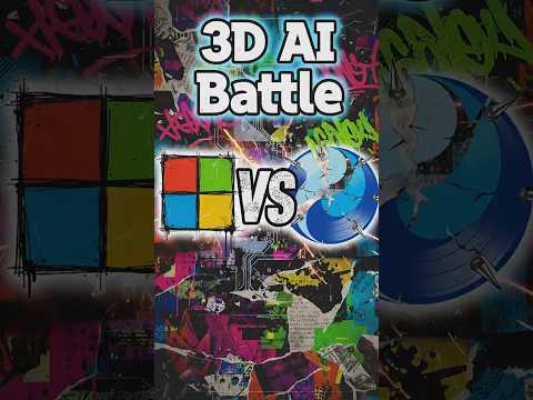 3D AI Battle. Who will be winner?⚔️ Trellis vs Hunyuan