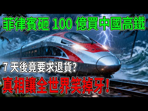 100億中國高鐵剛到貨就要退？菲律賓這場驚天鬧劇徹底穿幫，真相讓全世界看笑話！ #中國高鐵 #菲律賓 #中國制造 #基建狂魔 #大國博弈