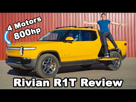 Rivian R1T review - 0-60mph, 1/4-mile & off-road tested!