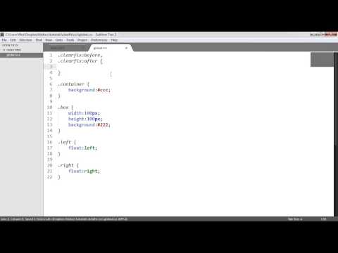 CSS Floats & Clearfix