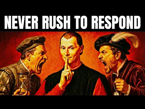 Never Rush to Respond — Machiavelli’s Law of Control