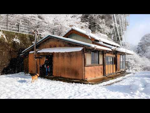 Our last-minute akiya renovations before the winter snow in the Japanese countryside