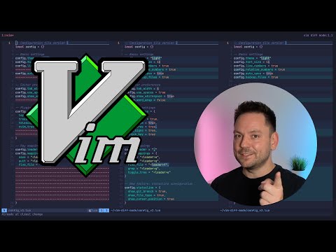 Comparing Files With Vim - Vim's Diff Mode - Vim Tips & Tricks