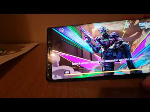 Samsung galaxy note 9 gaming performance in 2024. Call of duty mobile.