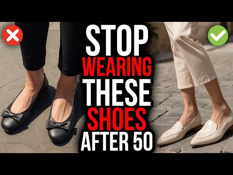 The BIGGEST Shoe MISTAKES Women Over 50 Make (And What to Wear Instead)
