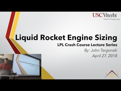 Rocket Engine Sizing