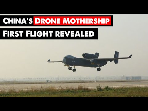 China’s First  Drone Mothership JiuTian Takes First Flight!
