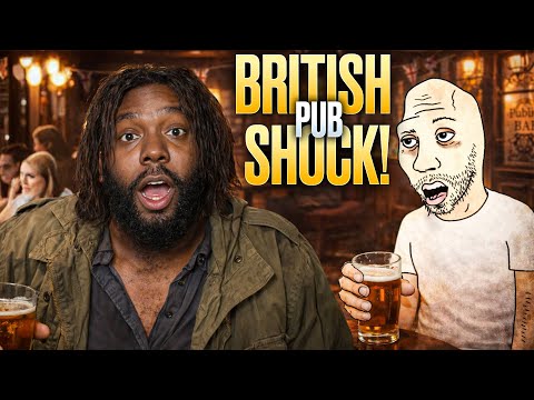 AMERICAN REACTS TO THE BRITISH PUB EXPERIENCE 🇬🇧🍺 (WAY BETTER THAN AMERICA?)