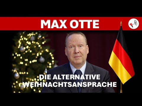 🎄🕊️Max Otte's alternative Christmas address 2025