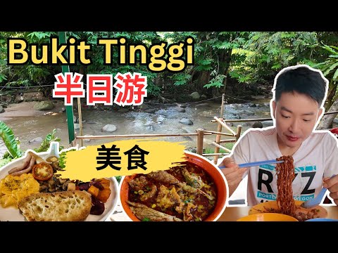 [Bukit Tinggi半日游+美食] 桃源谷饭店！高山茶室云吞面！南山泰国猪脚！木屋咖喱面！泗和兴云吞面！方记油条！家乡炸虾饼！Pineyard咖啡厅！文武圣帝庙！逛路边摊！连吃三家广西豆腐卜！
