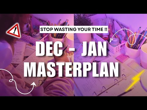 December–January Study Plan That WILL Change Your Board Result 🔥