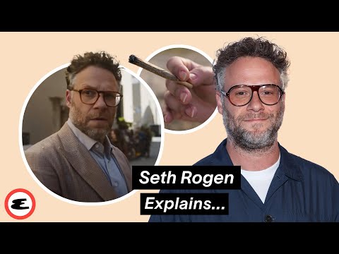 Seth Rogen Talks The Studio, Rolling Blunts, Steven Spielberg, and Superbad | Explain This | Esquire