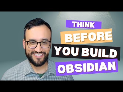 Why Most Obsidian Tutorials Fail (And How to Actually Build a System That Works)