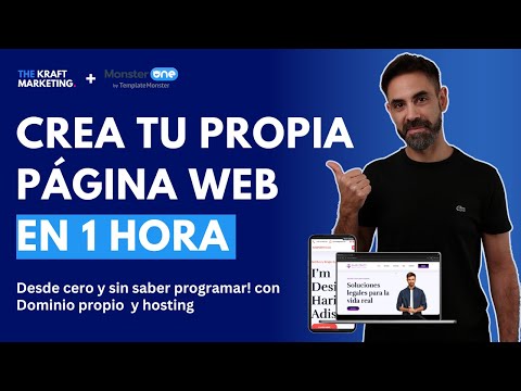 Cómo hacer una pagina web desde cero con Agenda en 1 Hora | Tutorial para Principiantes 2025