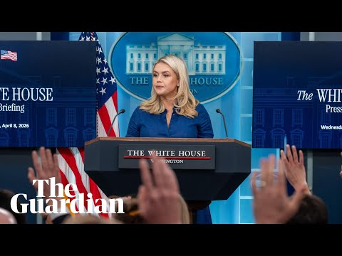 White House briefing with press secretary Karoline Leavitt – watch live