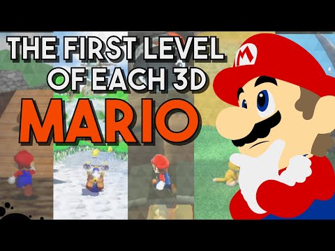 The First Level of every 3D Mario Game.