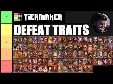Legendary Lord Defeat Traits Tier List for Warhammer 3