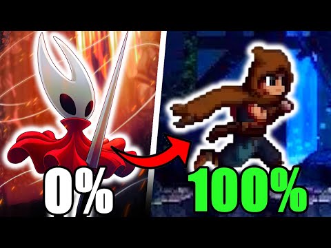 I'm 100%ing this Metroidvania while waiting for Silksong